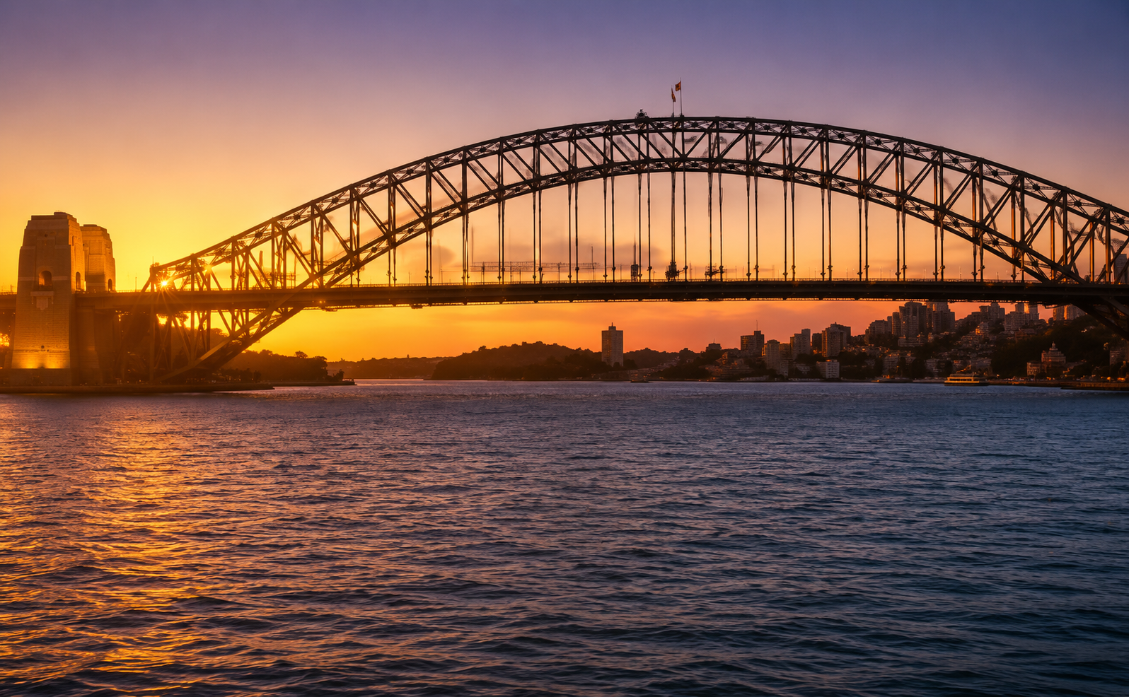 Sydney Opera House and Harbour Bridge