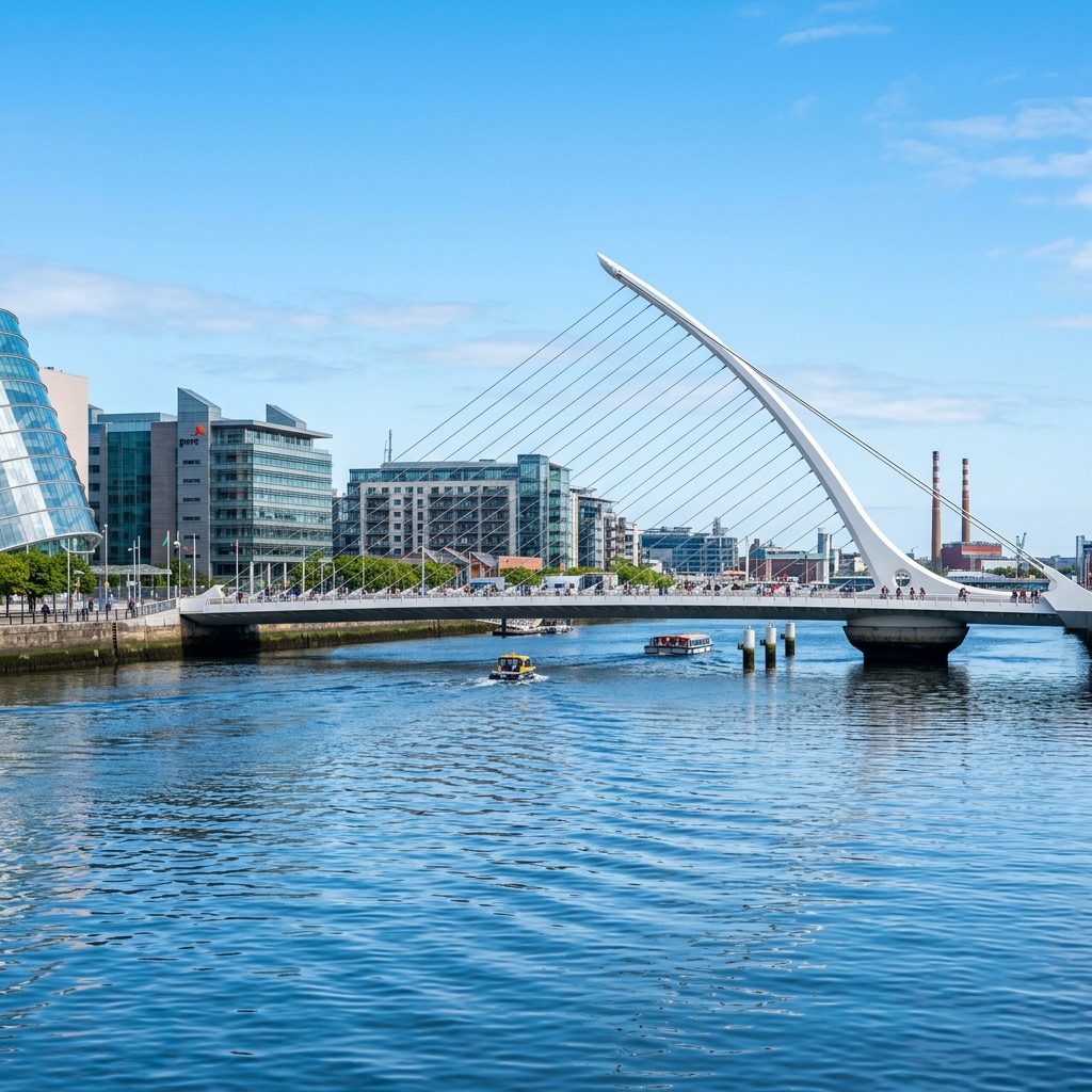 Ireland Dublin Bridge